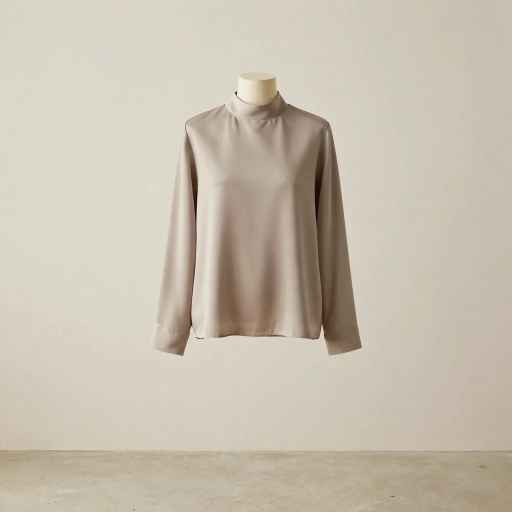 Blusa Cuello Alto